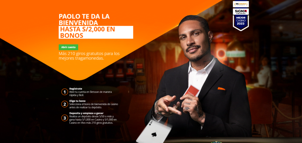 betsson bono casino bienvenida