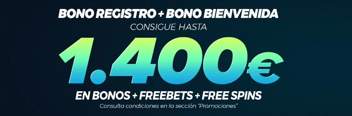 Pastón bono de bienvenida