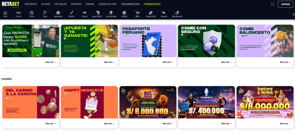 retabet bonos apuestas combinadas