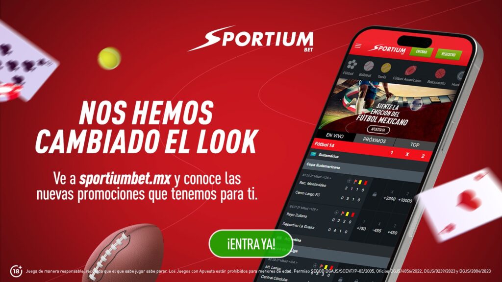 sportium mexico NFL gratis