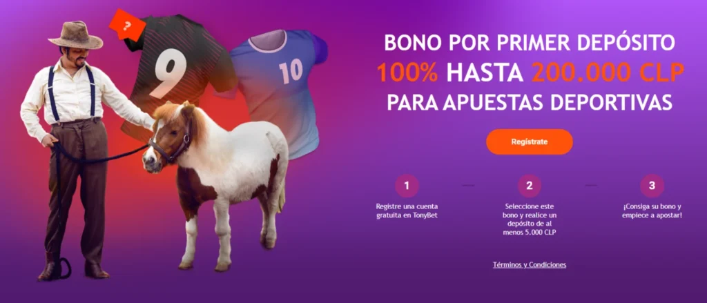 tonybet bonos chile