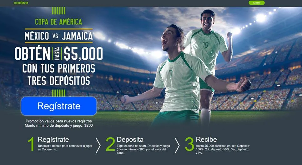 codere méxico vs jamaica