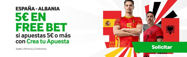 betway freebet españa vs albania