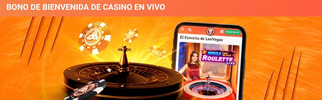 Bono Casino en Vivo LeoVegas