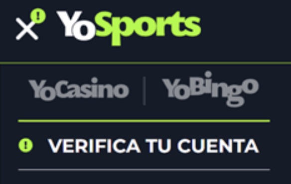 Verifica tu cuenta YoSports