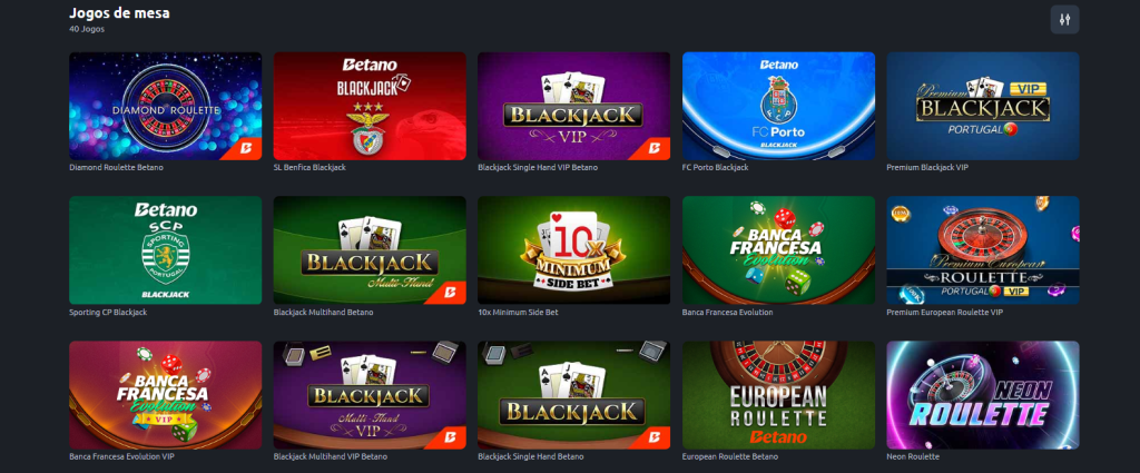 betano oferta casino