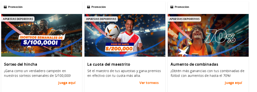 betsson promociones perú