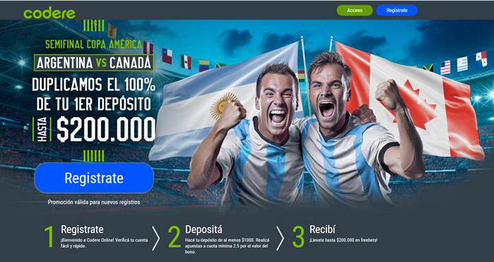 codere argentina vs canadá