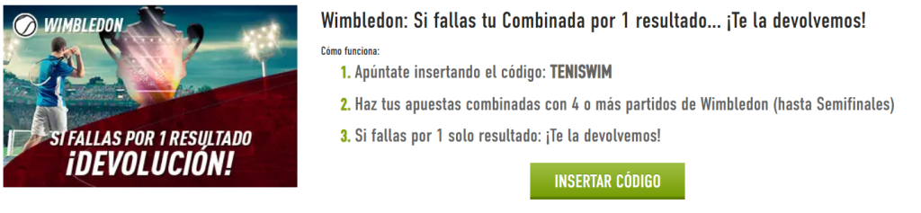 combinada seguro sportium wimbledon