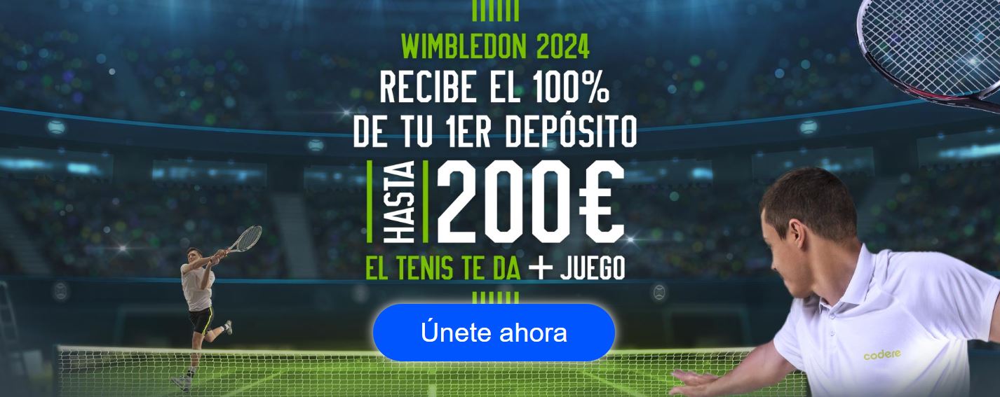 cuotas especiales codere wimbledon