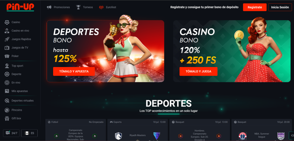 pinup códigos promocionales