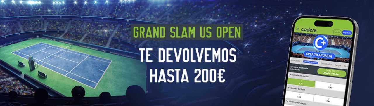 Cashback US Open Codere