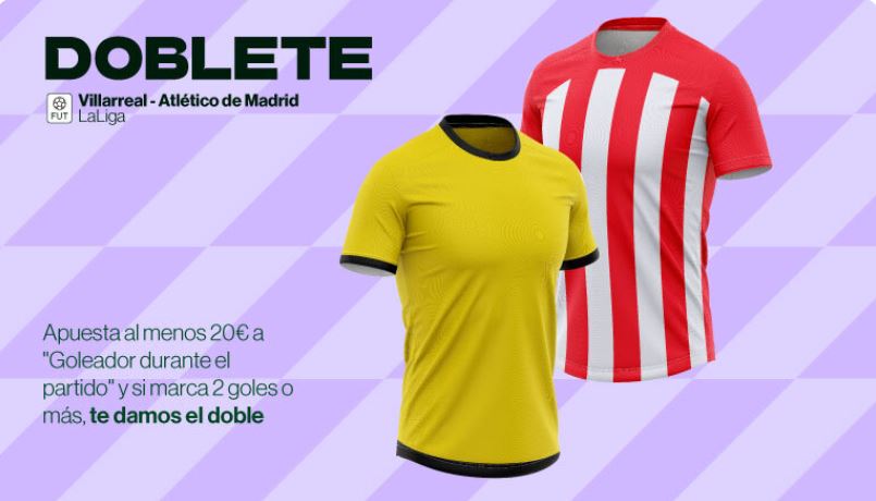 RETAbet doblete Villarreal vs Atlético