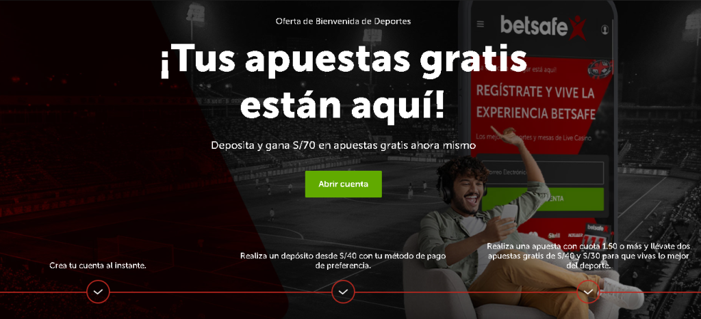 betsafe bono de bienvenida