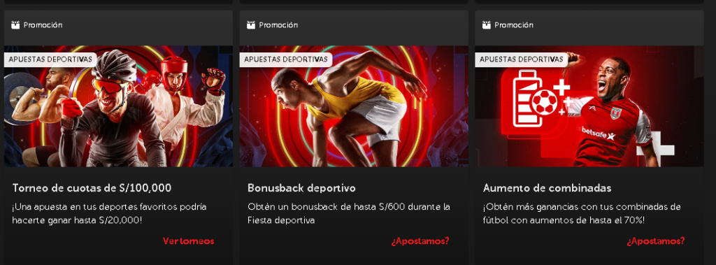 betsafe ofertas deportes