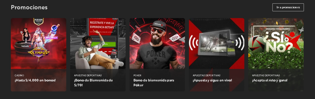 betsafe promociones en perú