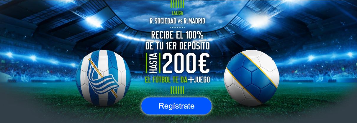 Codere Real Sociedad vs Real Madrid