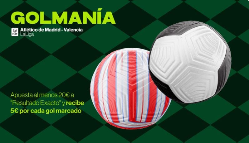 RETAbet Golmanía Atlético vs Valencia