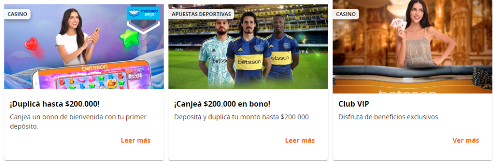 betsson depositar dinero