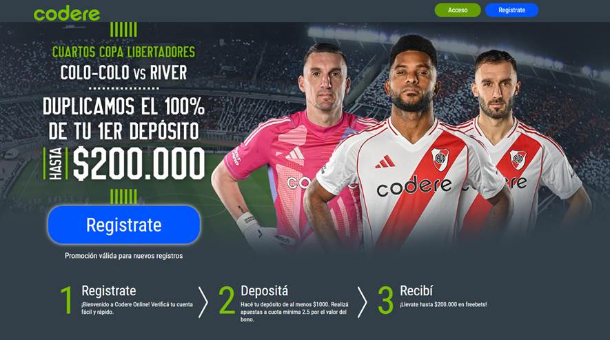 codere colo colo vs river