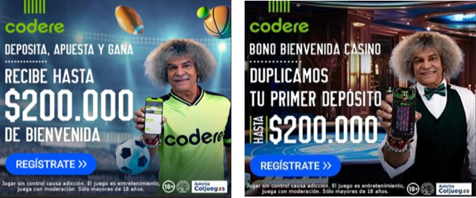 codere nuevos bonos colombia