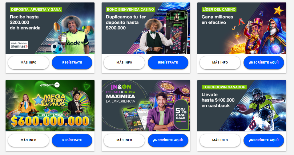 codere promociones