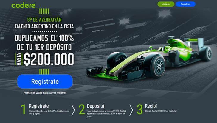 codere talento argentino f1