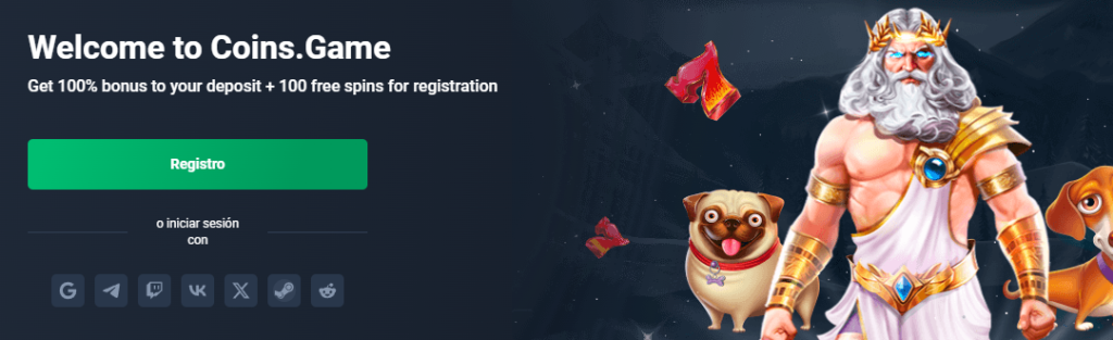 coins.game bono casino para chile