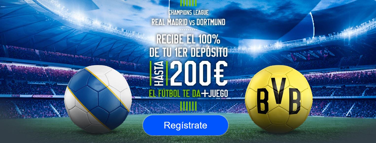 Codere Real Madrid vs Dortmund