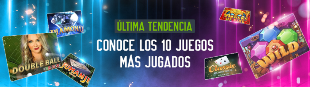 codere top 10 juegos