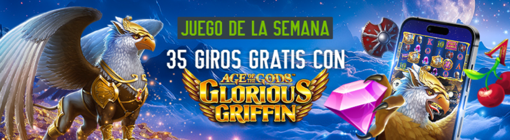 glorious griffin codere giros gratis