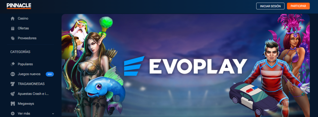 pinnacle introduce evoplay