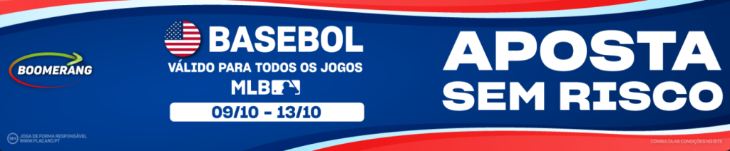 placard aposta sem risco mlb