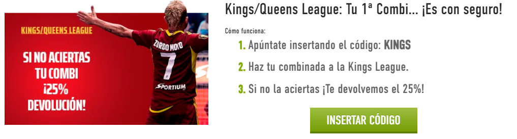 seguro sportium kings league