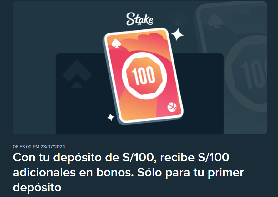 stake bono de bienvenida