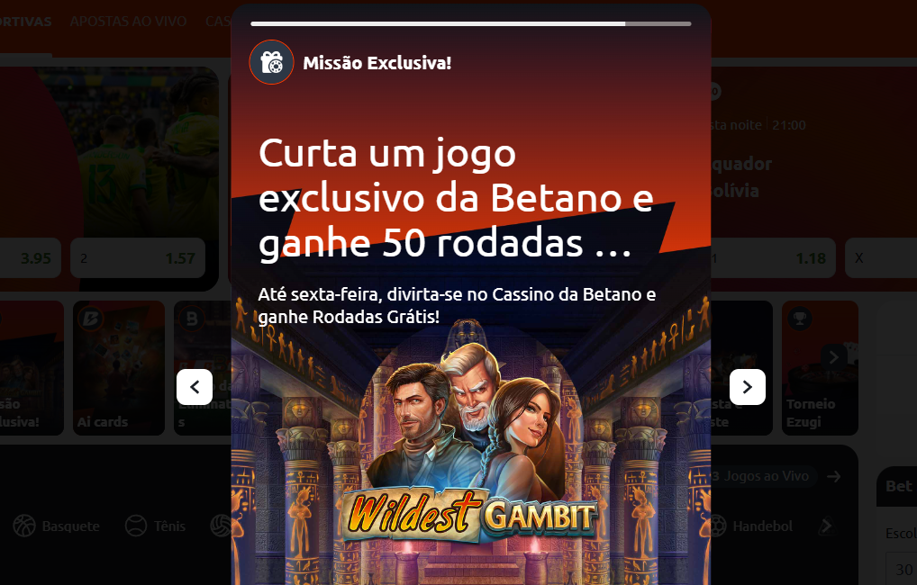 betano missão exclusiva