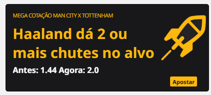 betfair megacotação manchester city