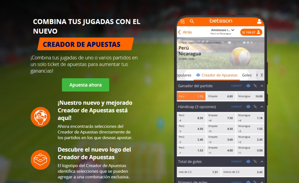 betsson nuevo creador apuestas