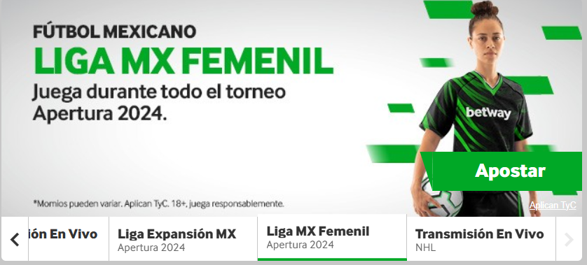 betway liga mx femenil