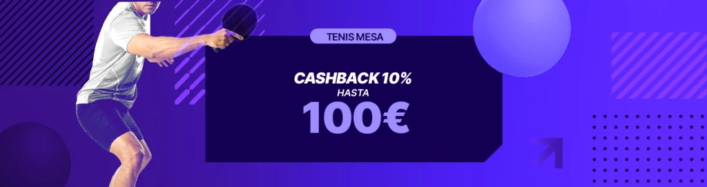 cashback kirolbet tenis de mesa