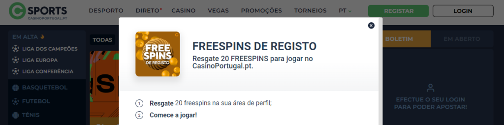 casino portugal oferta casino