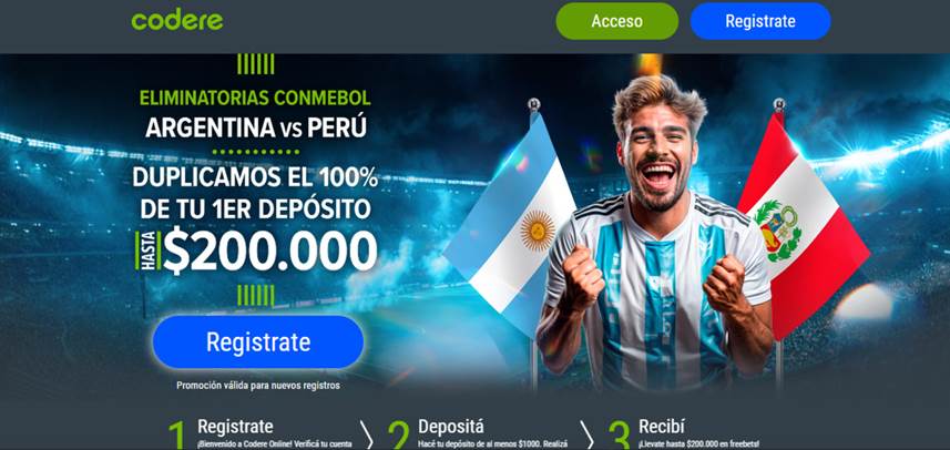 codere argentina vs perú