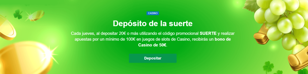 deposito de la suerte marathonbet casino