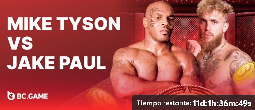 jake paul vs mike tyson oferta
