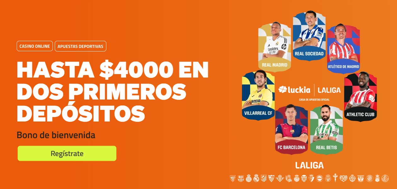 luckia bono de apuestas deportivas para México