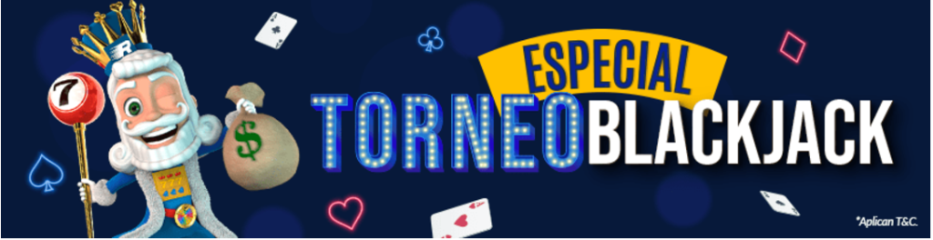 rushbet torneo especial blackjack