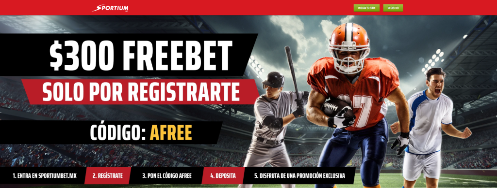 sportiumbet bono AFREE código