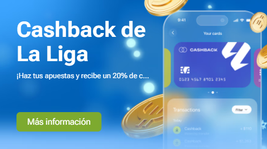 1xbet cashback la liga