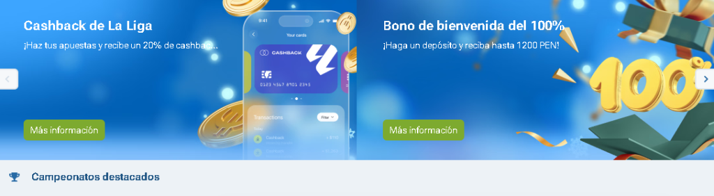 1xbet perú