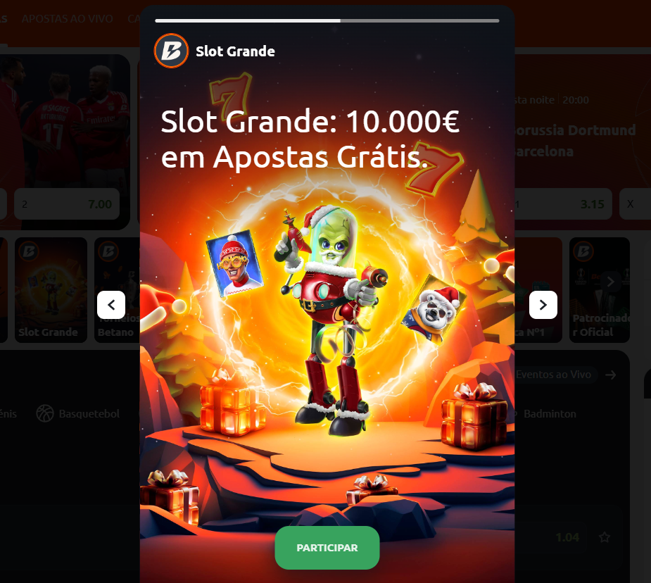 betano slot grande